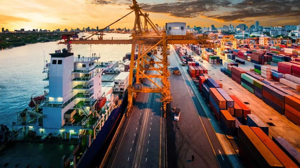 Sea port