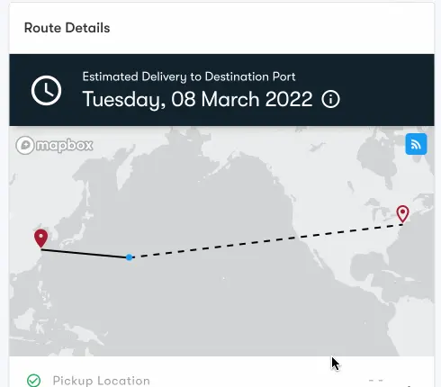 real time vessel tracking